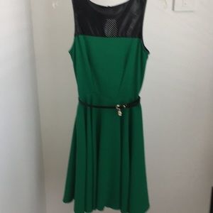 Two tone cocktail dress